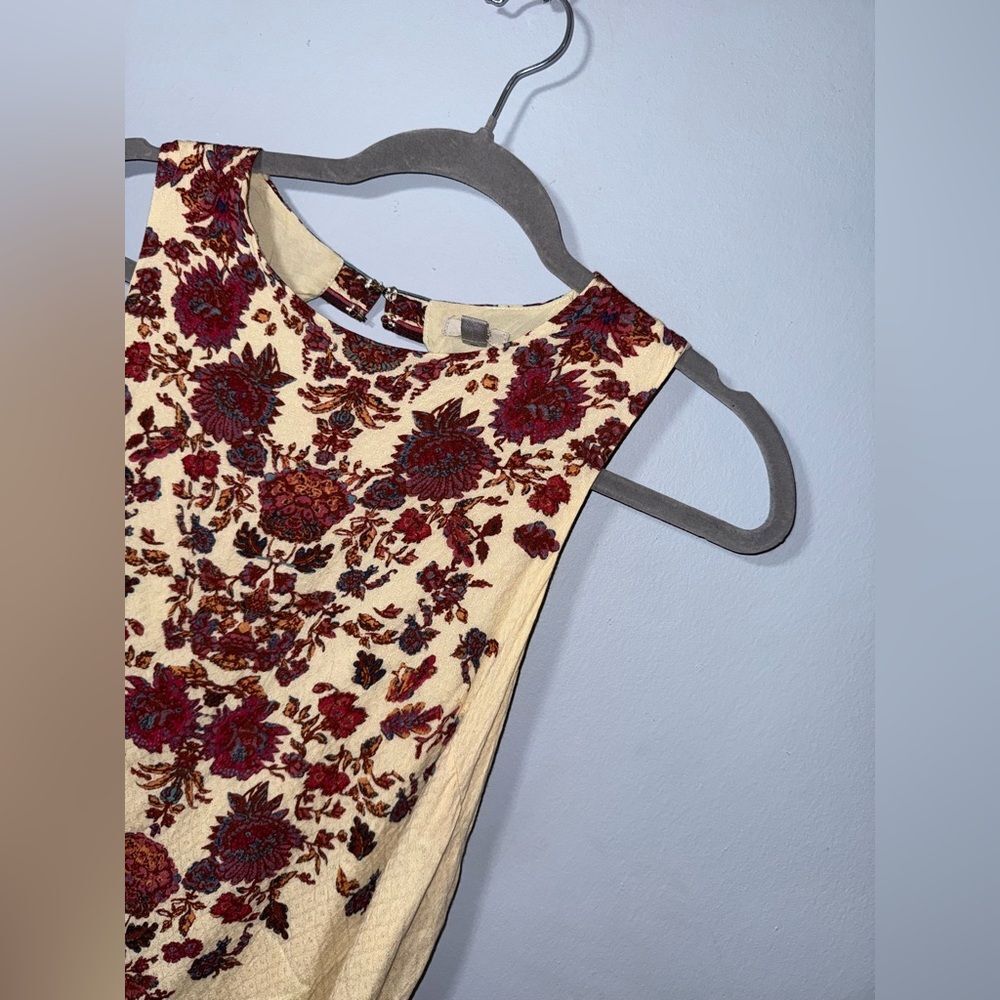 Ecoté Boho Floral Open Back Tunic/Mini dress size Medium GUC - Picture 4 of 9
